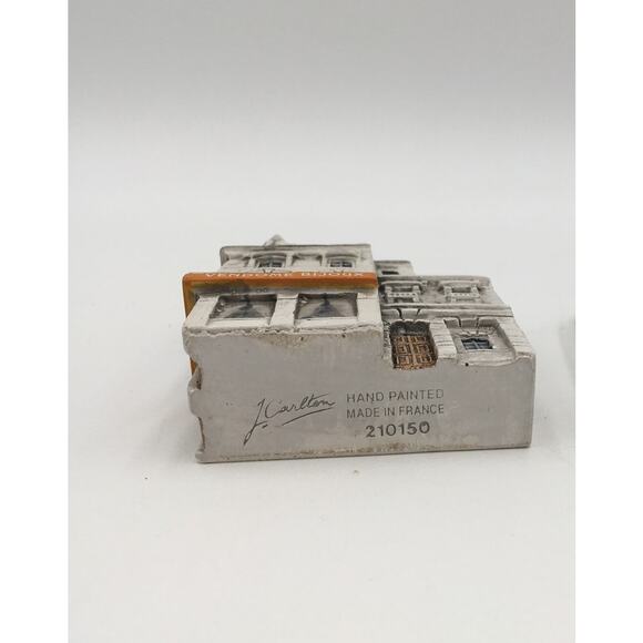 Miniature J Carlton Hand Painted French Paris Building Vendome Bijoux 210150 - Picture 5 of 5